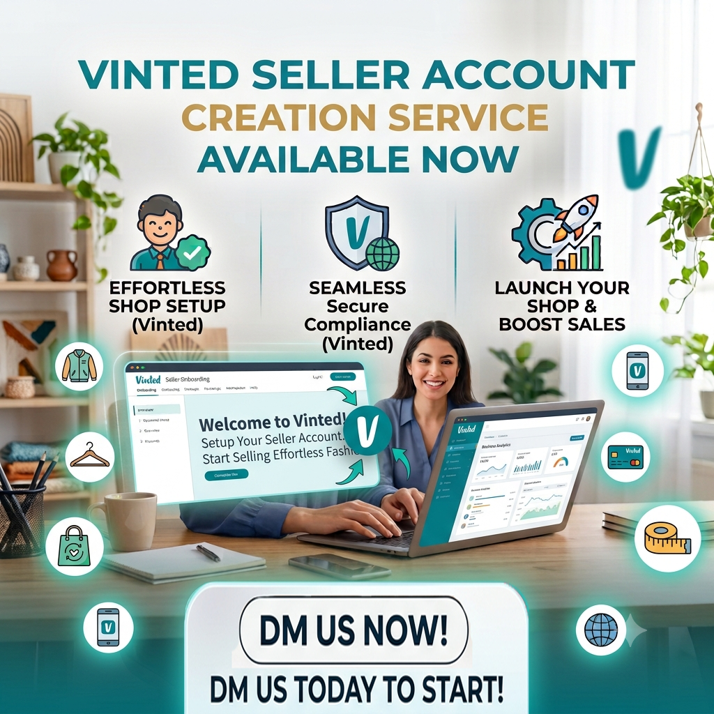 Premium Vinted Seller Account Creation & Setup Service